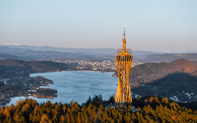 Pyramidenkogel und Wörthersee