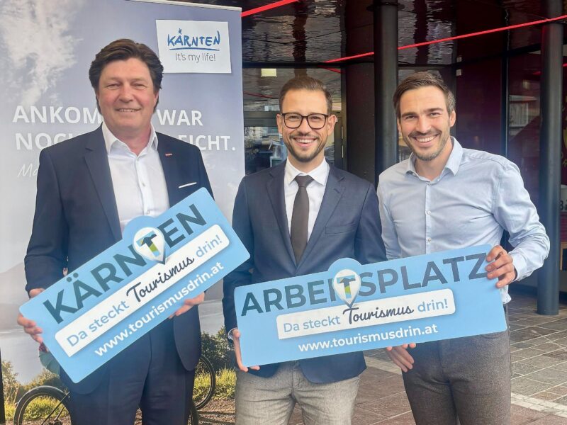 Josef Petritsch, LR Sebastian Schuschnig, Stefan Sternad