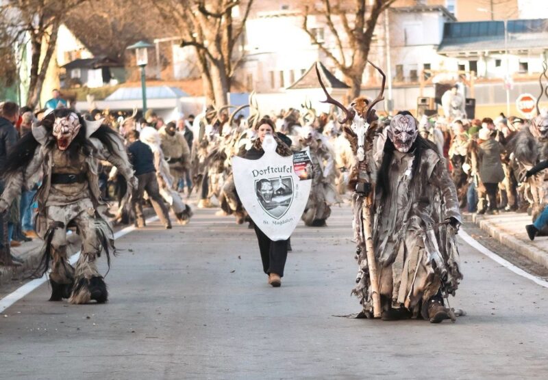 Krampusumzug in Nötsch