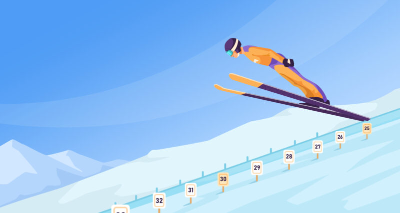 Skispringen