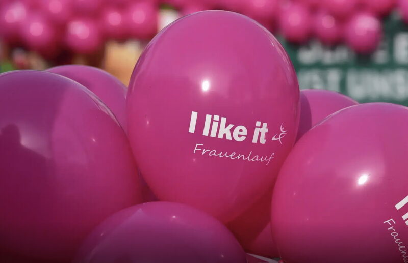 Teilnehmerinnen beim „I like it“-Frauenlauf in Velden am Wörthersee zugunsten Pink Ribbon