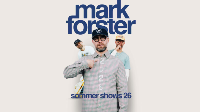 Kult-Popstar mit Basecap: Mark Forster bringt am 5. Juli seine größten Hits live nach Klagenfurt.