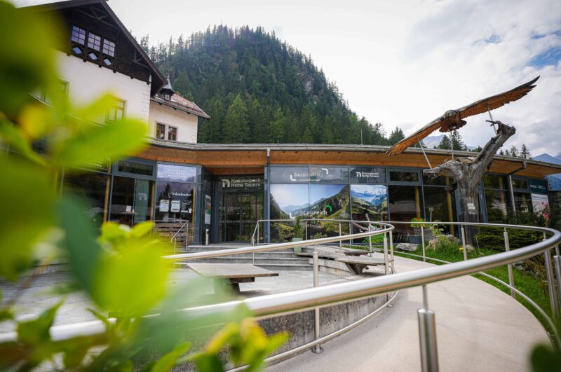 Cafe im BIOS Nationalparkzentrum in Mallnitz