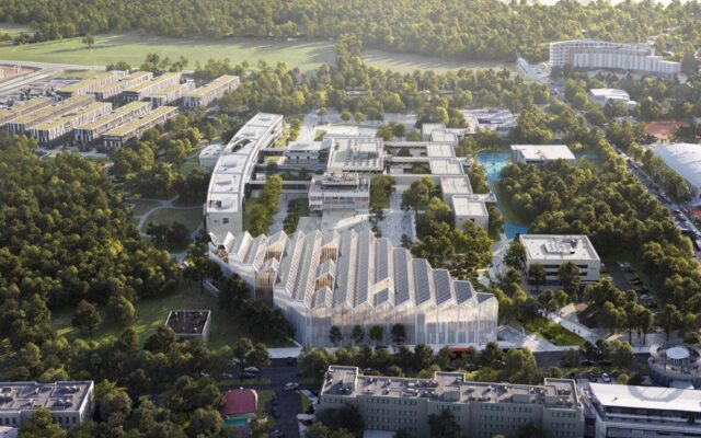 Der Campus der Zukunft entsteht in Klagenfurt: Das von Snøhetta entworfene 22nd Century Center wird ab 2027 als nachhaltiger Holz-Hybride errichtet.
